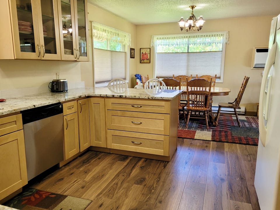 Newly updated kitchen