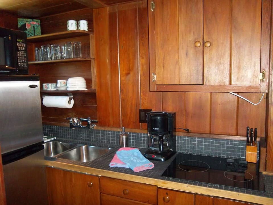 galley kitchen view from hallway