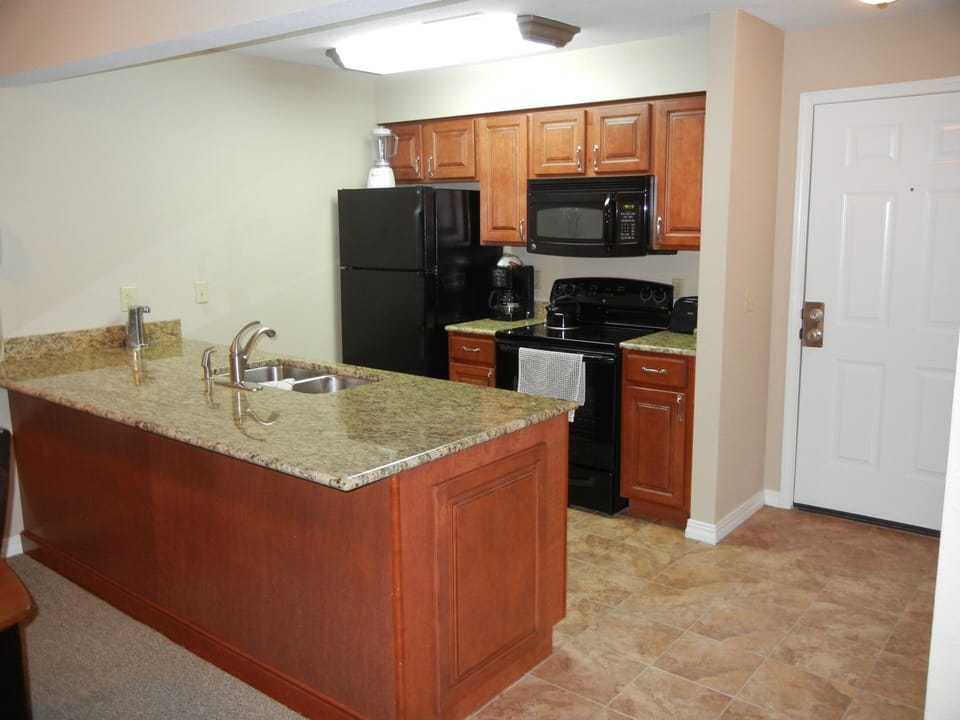 Kitchen: All new full size appliances, granite counter tops