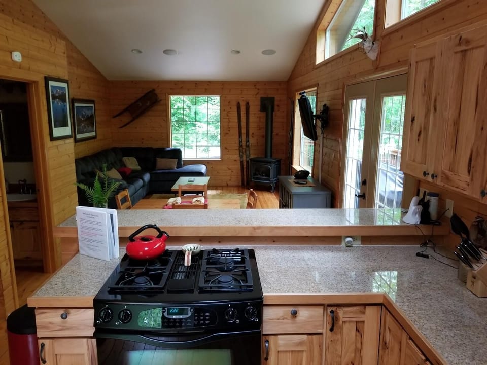 Open Kitchen into living area