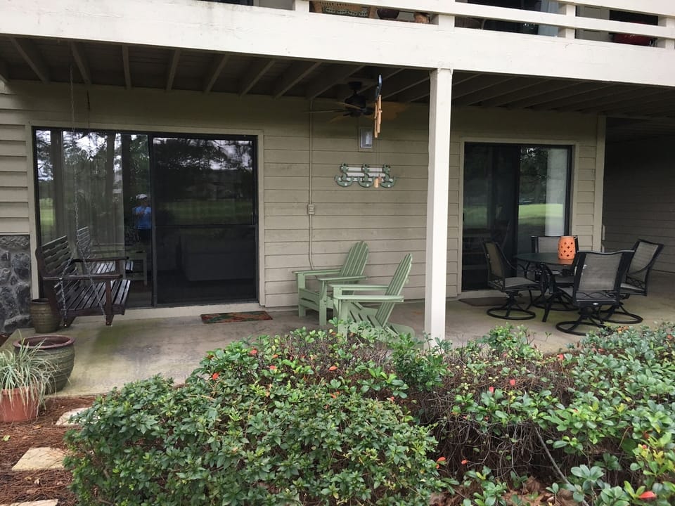 Seating area & Dining area on Patio