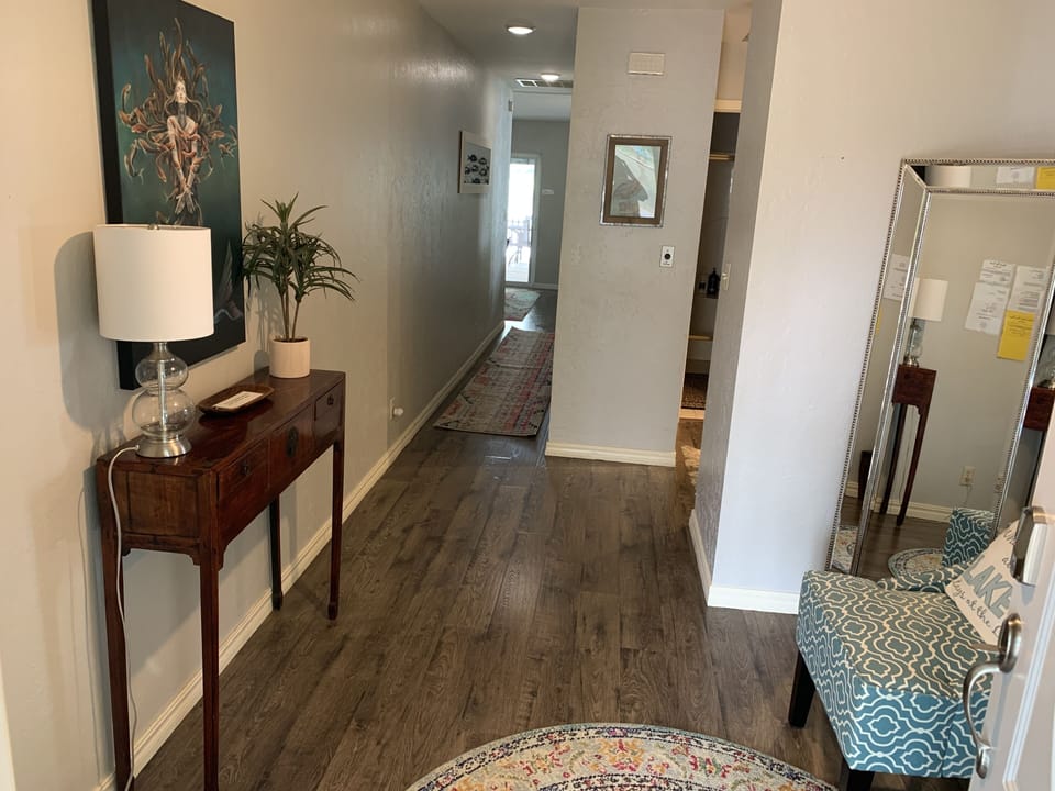 view from front door