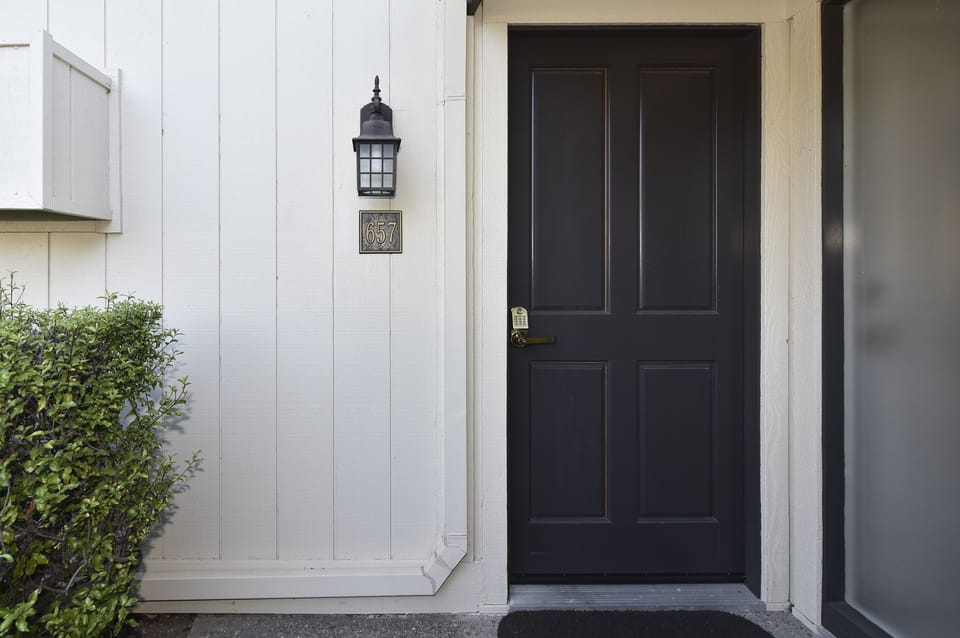 Entrance to your unit