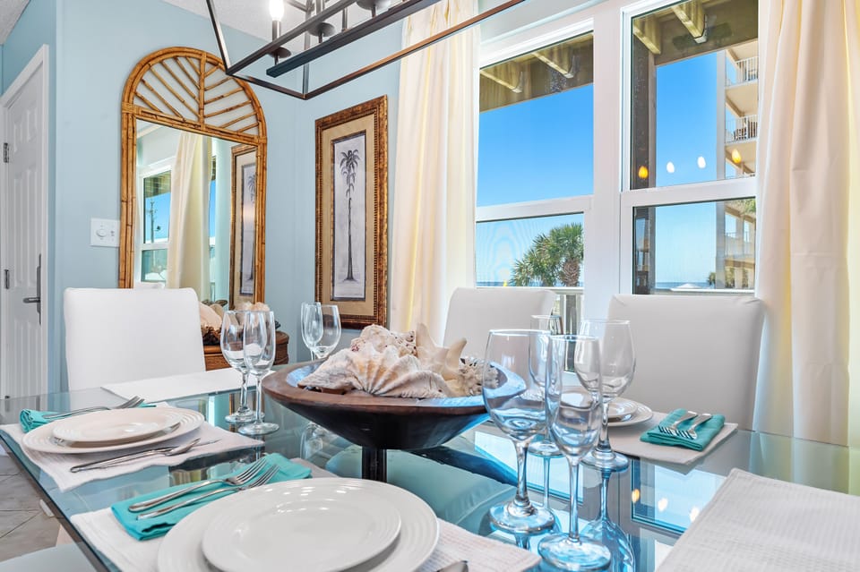 Dining room with Gulf View 