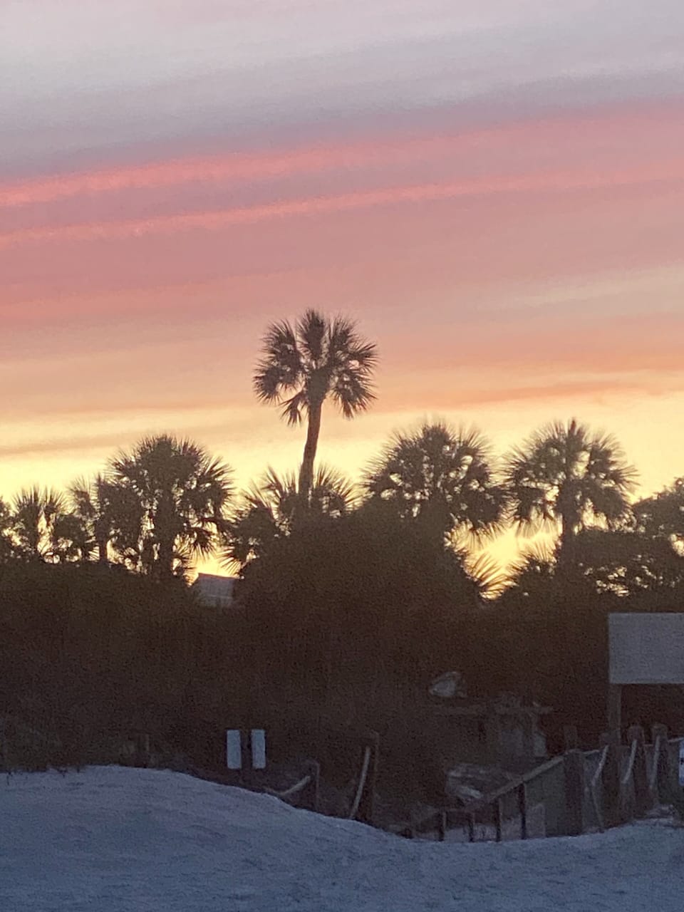 sunset on HHI beach
