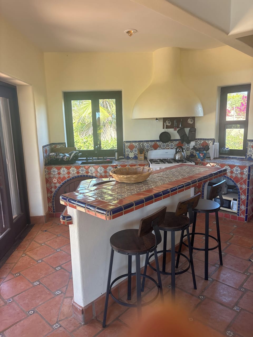 Fresh paint and a mix of new and traditional furniture and art