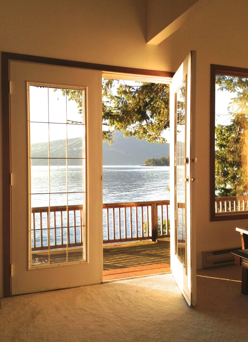 Bedroom view. Fresh ocean air and breezes.  Experience amazing sights and sounds! 