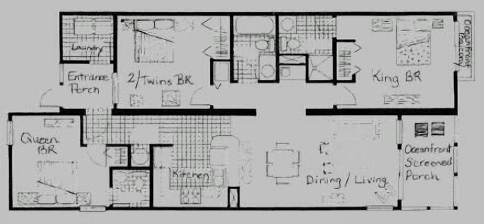 Spacious Floorplan Complete With Full Size Laundry Room.  