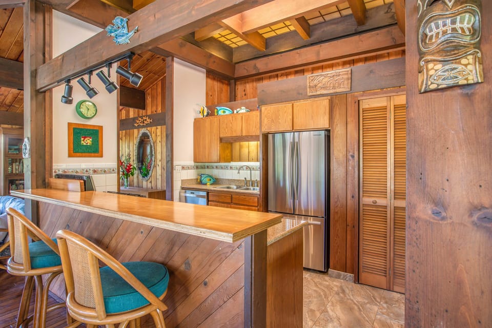 Fully featured kitchen in the heart of the great room