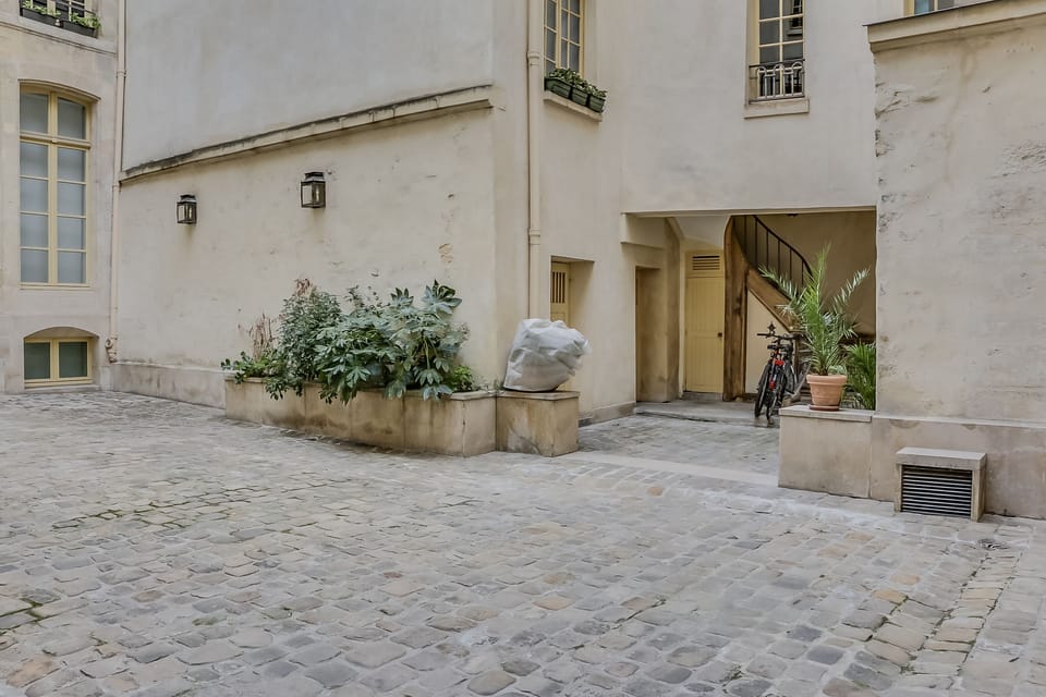 The courtyard