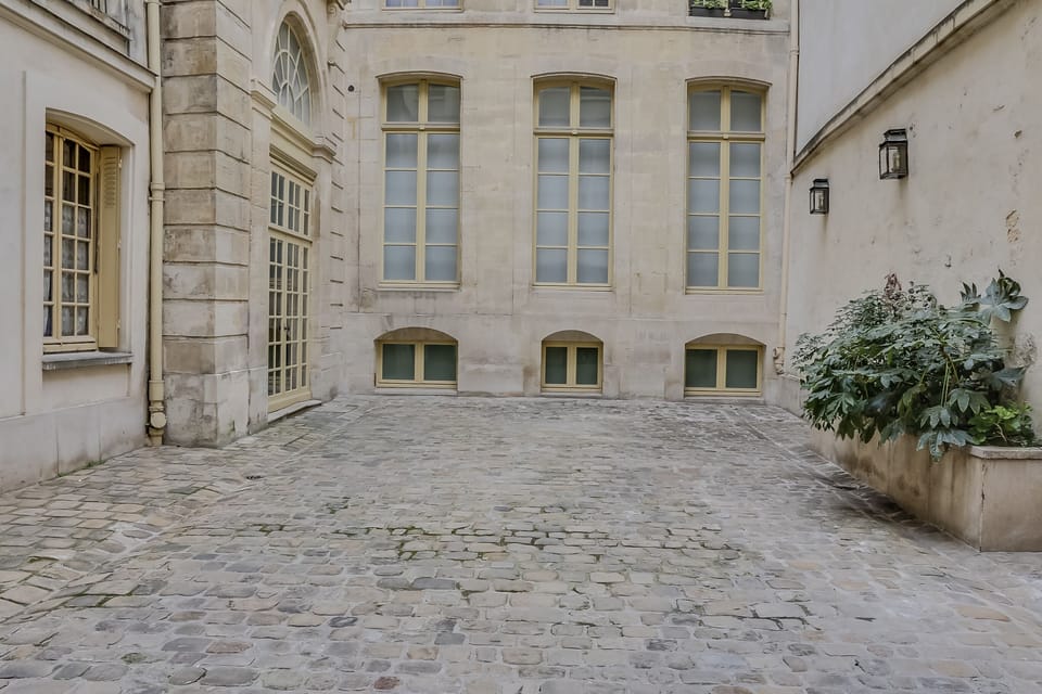 The courtyard