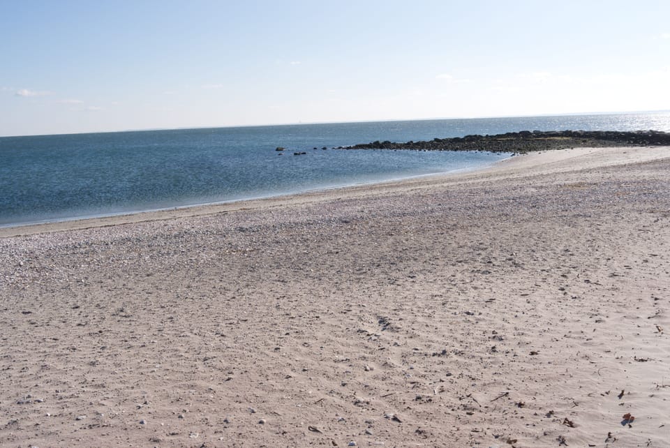 The beach! About a 25 min walk or 4 minute drive