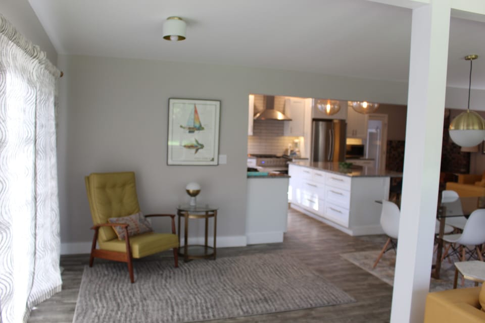 View into kitchen 
