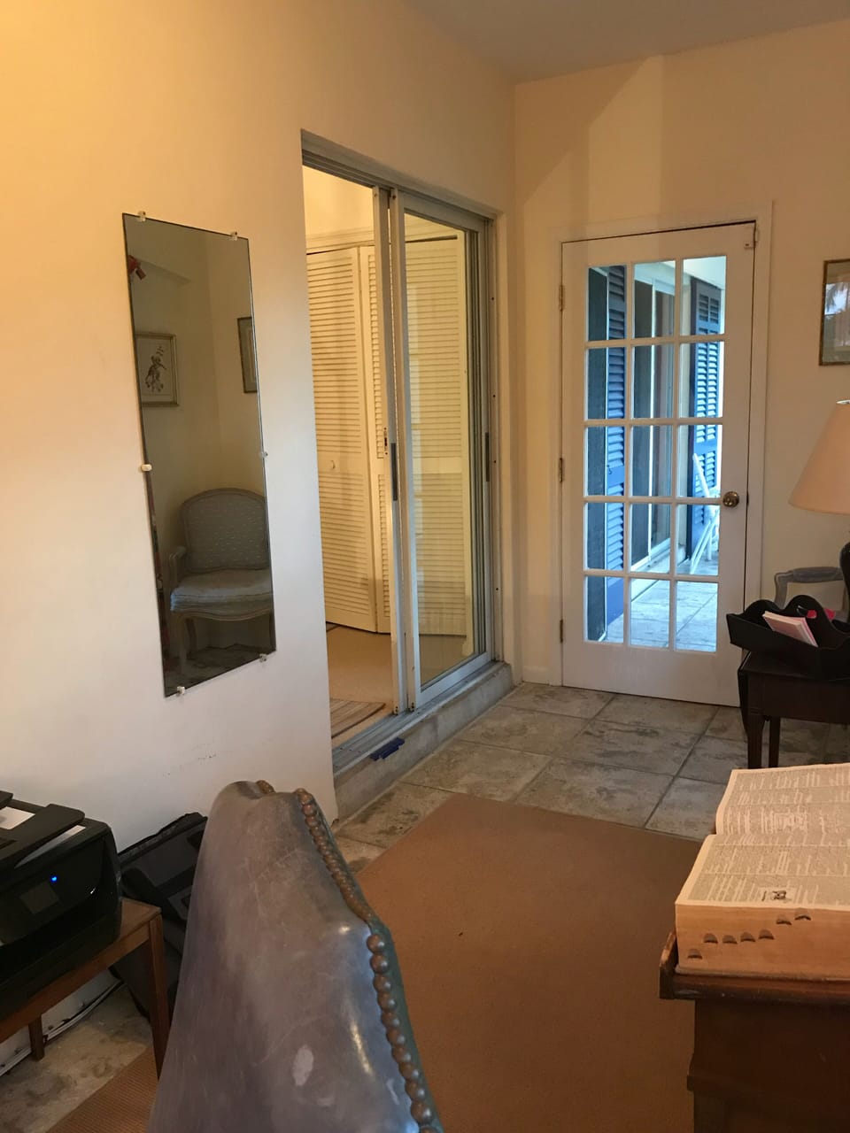 Second floor office area