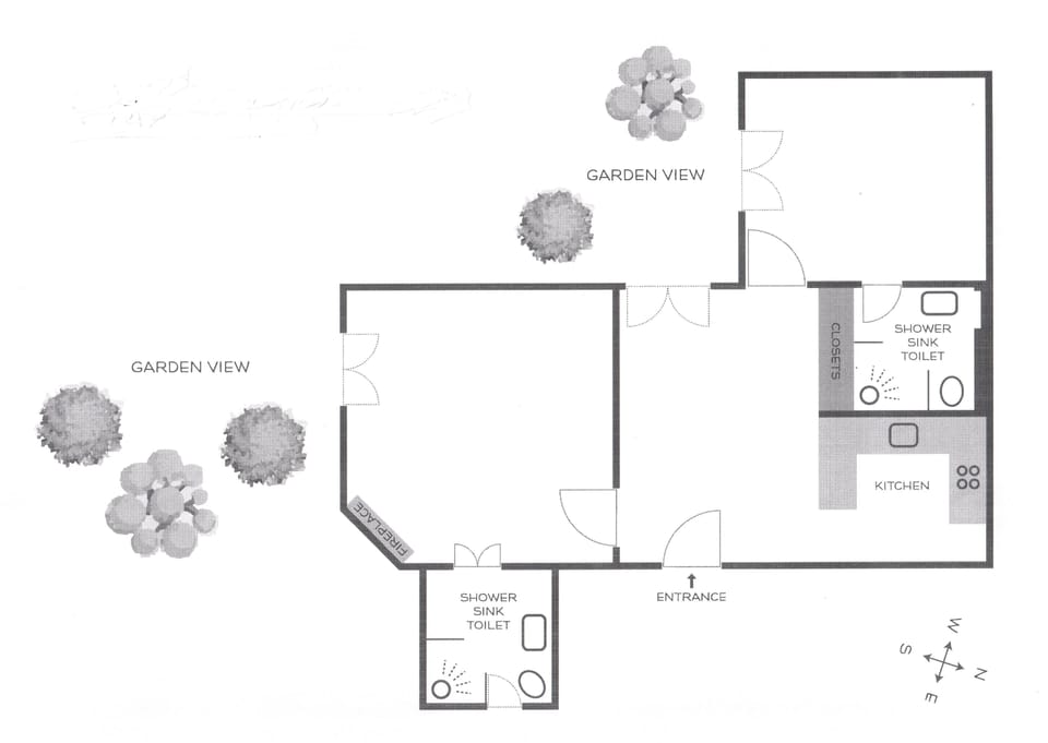 Layout of apartment