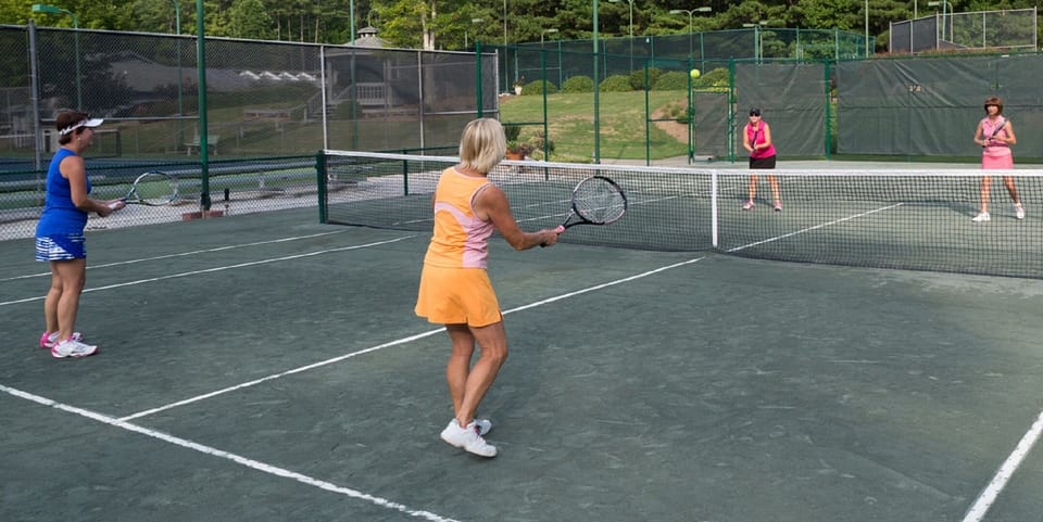 Tennis Court Adjacent to Condo
