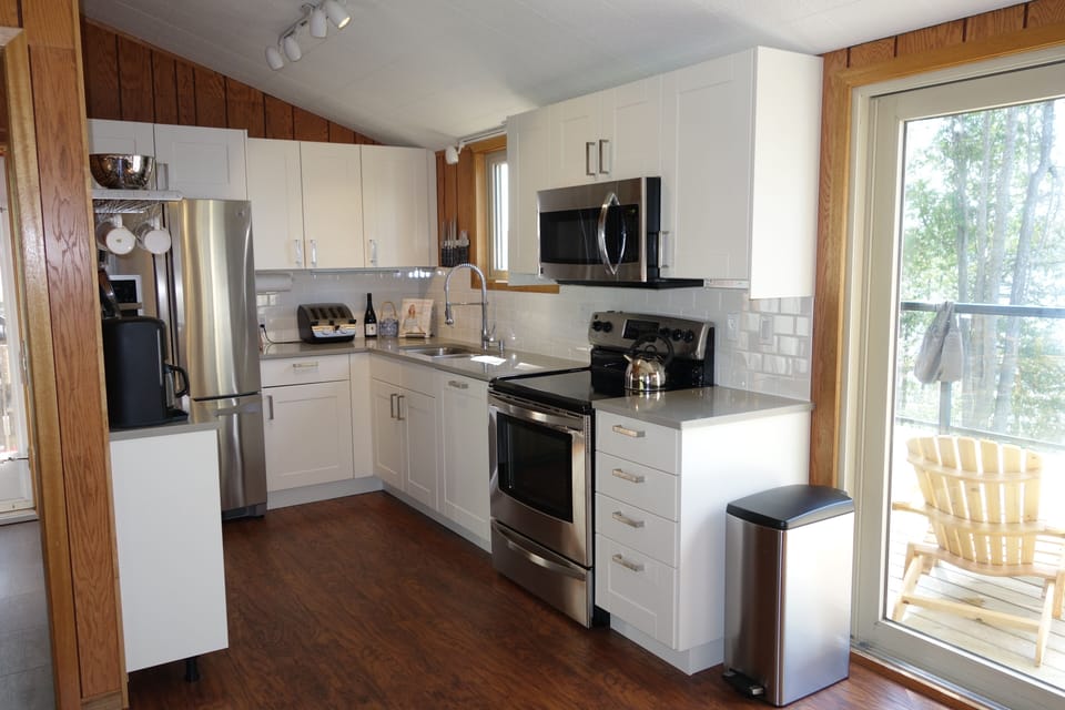 The kitchen.