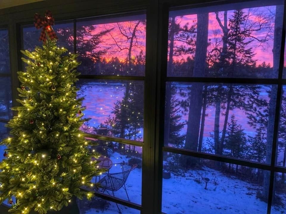 So peaceful during the holidays
