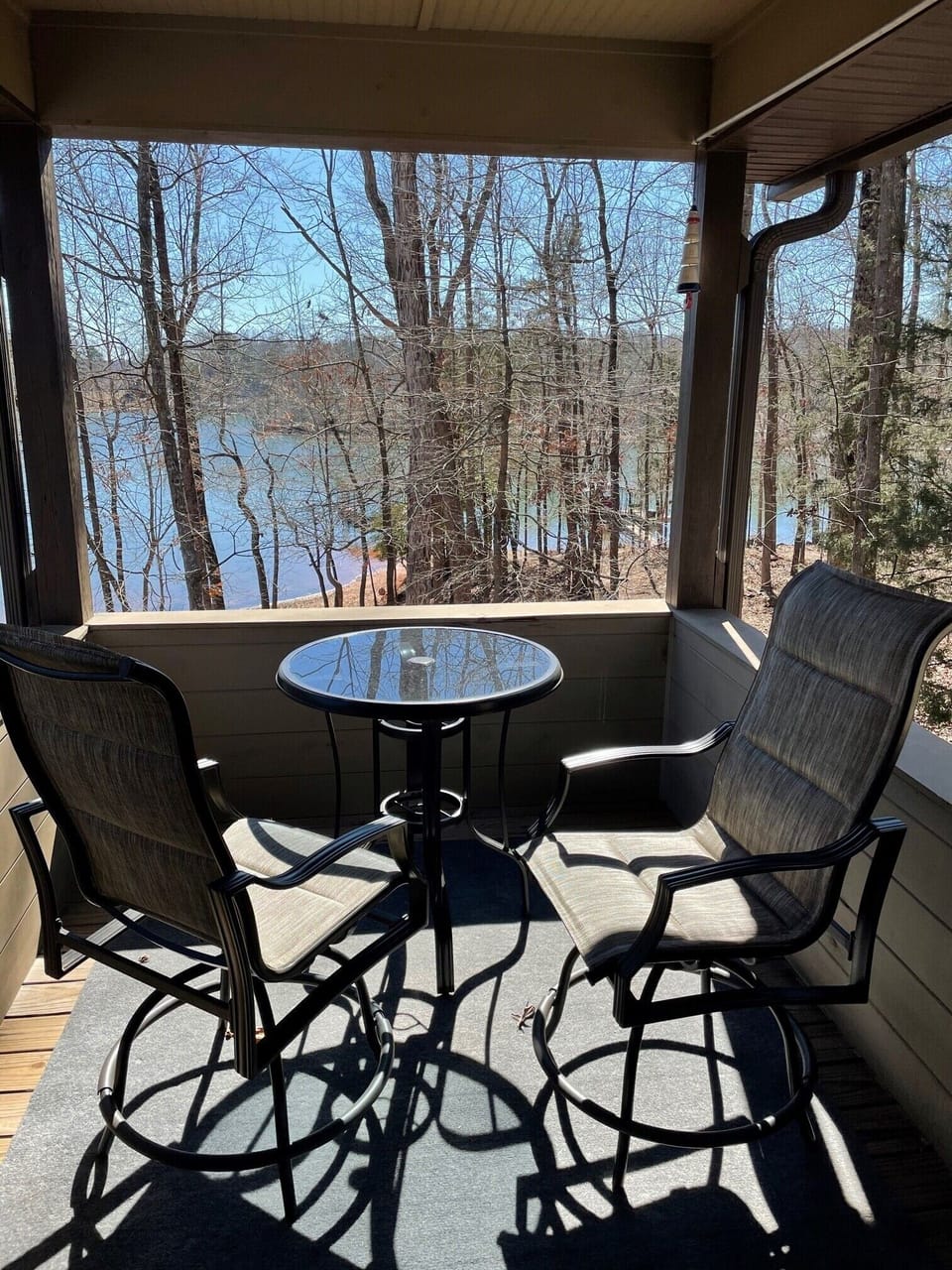balcony patio off of the master bedroom on 2nd level
