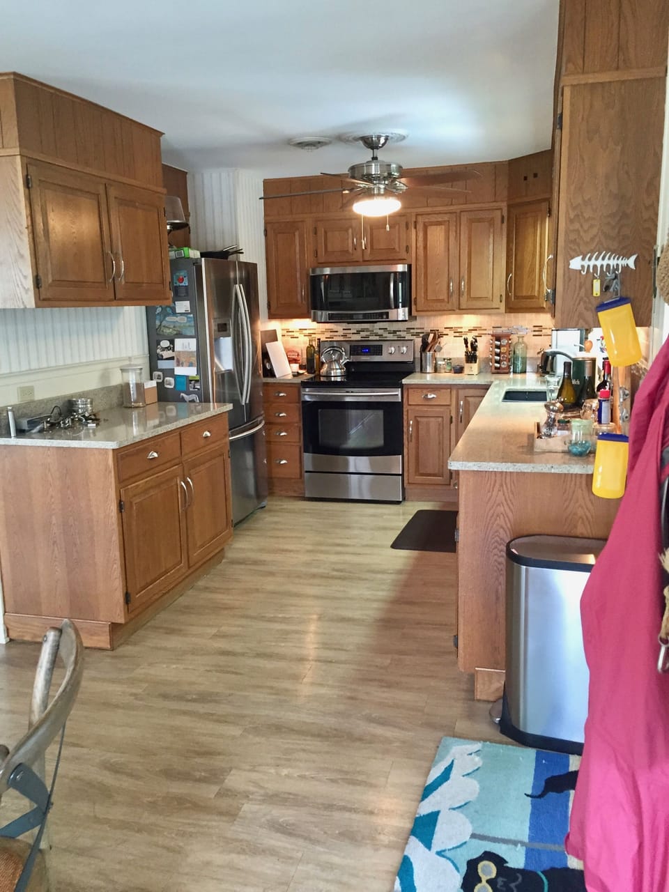 Upper level kitchen