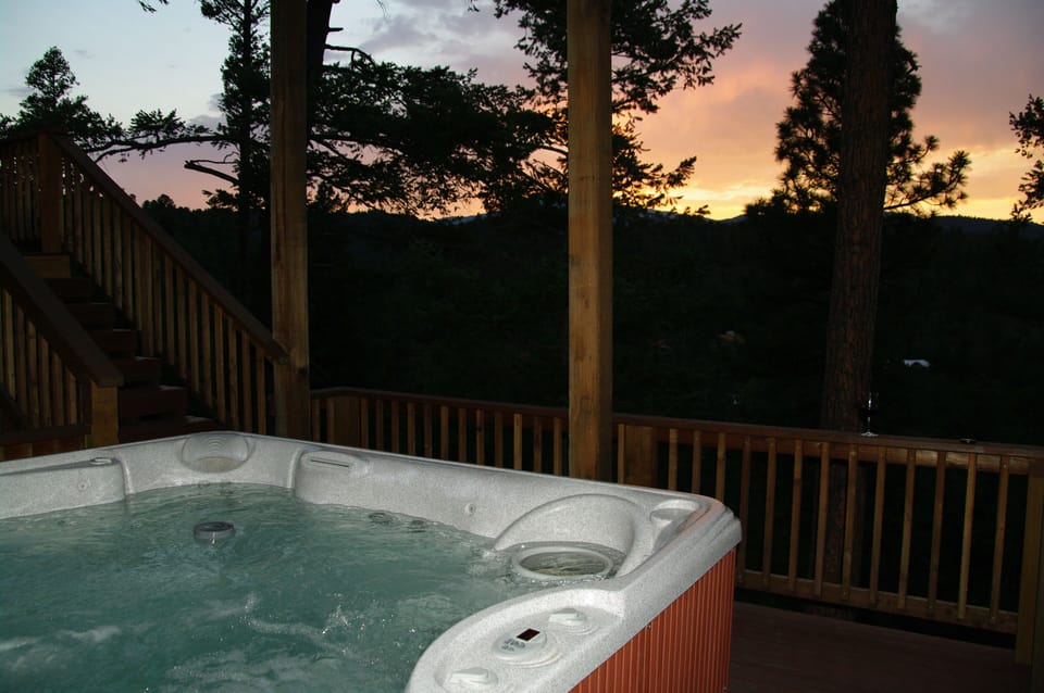 Hot Tub with a view