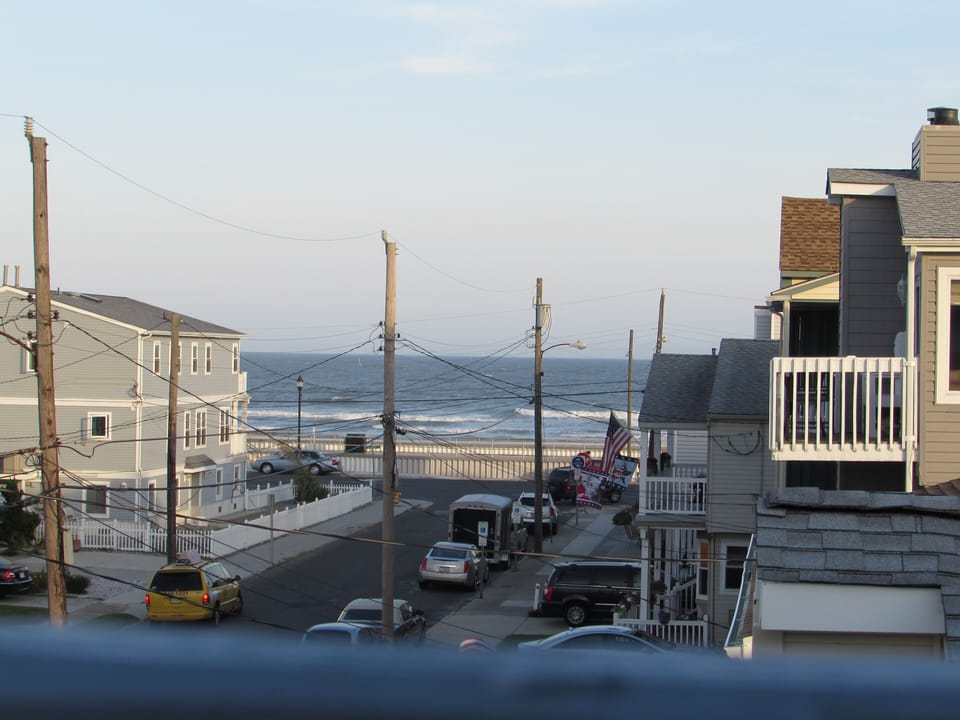 Ocean view from third floor balcony