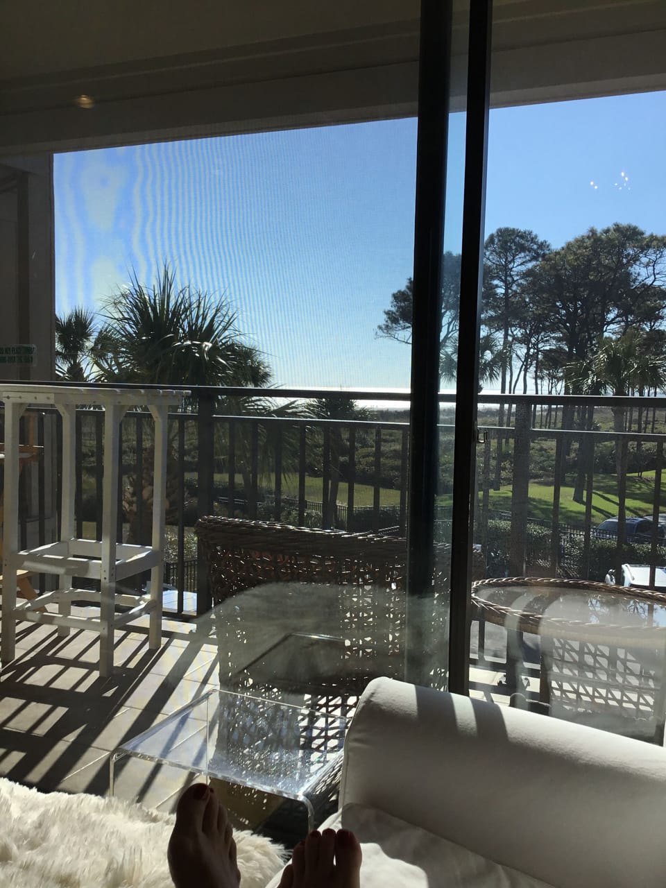 Ocean View from Balcony