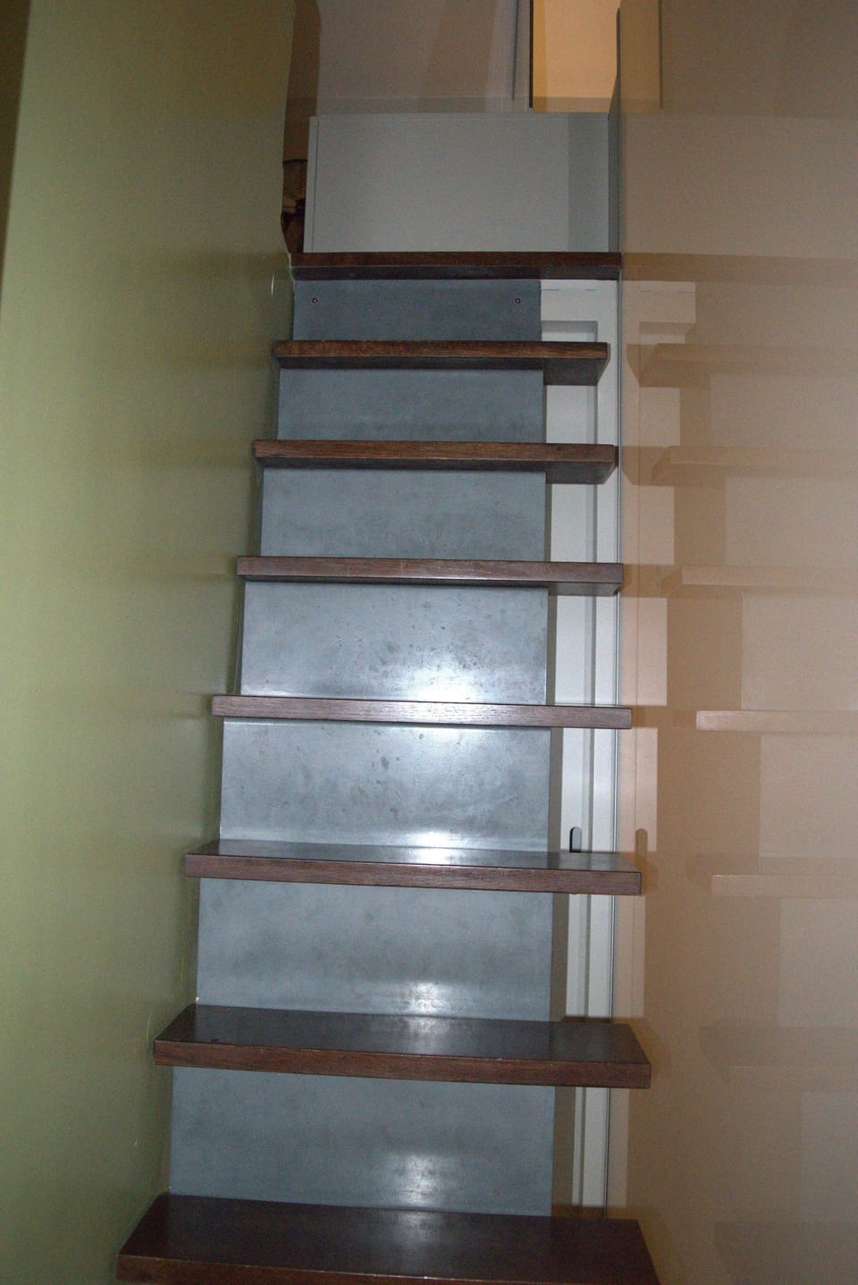 Stairs to loft bedroom.
