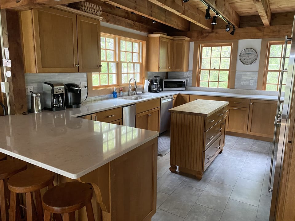 Main house kitchen