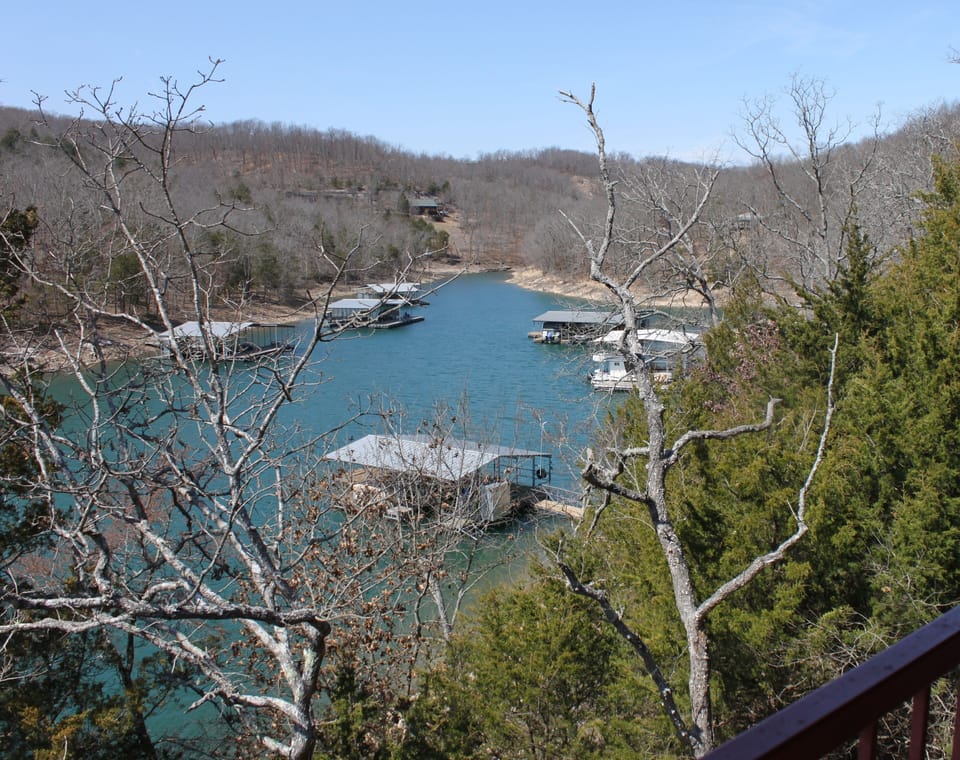 View off the upper deck