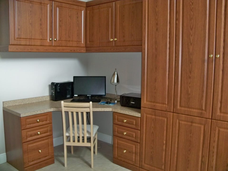 Den with Desk and Murphy Bed