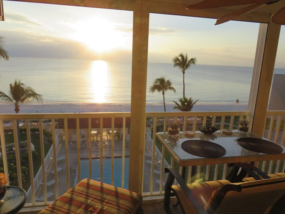 Catch this jaw dropping sunset. No trick photography necessary. 