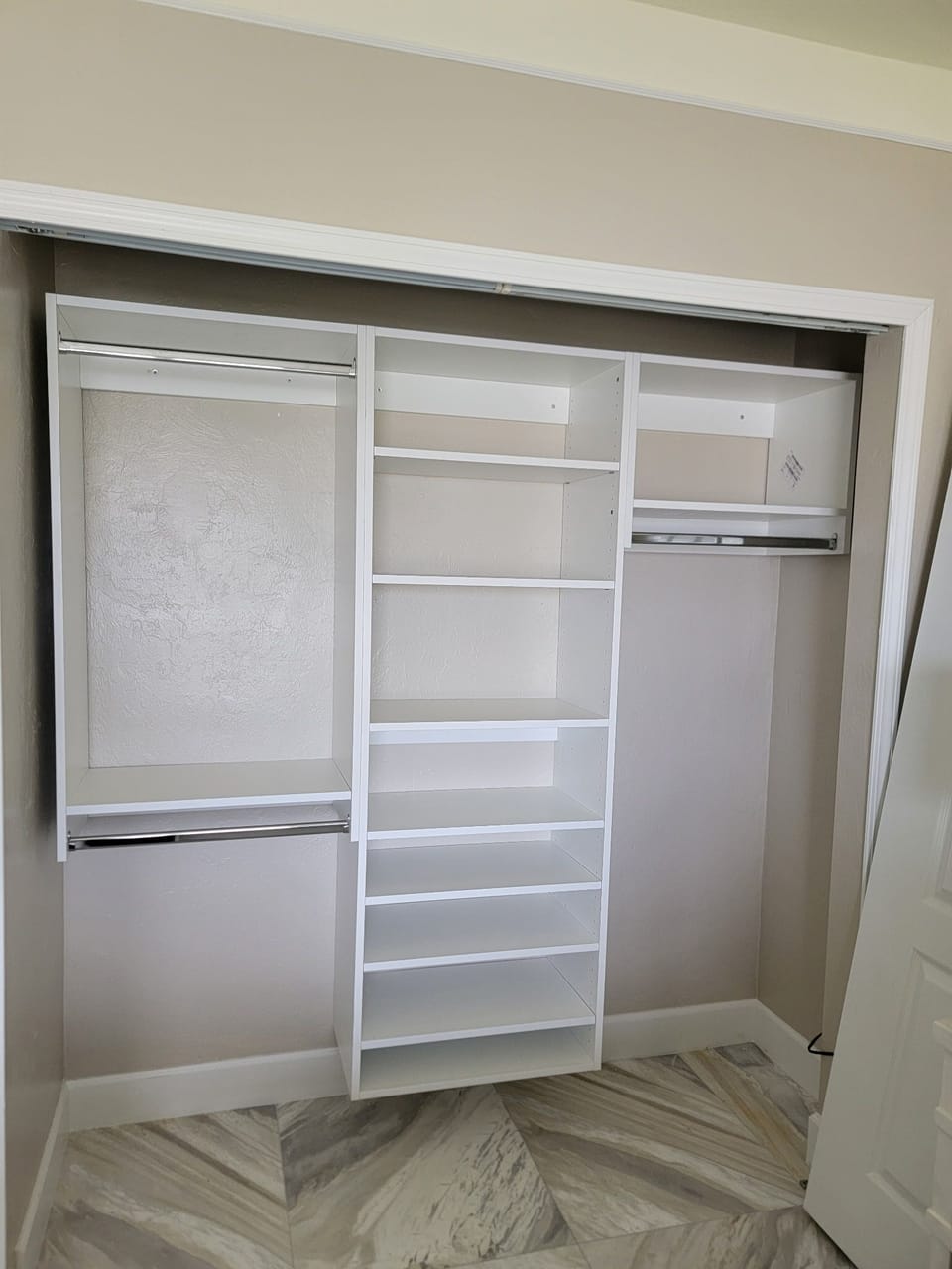Plenty of room to organize your things during your stay