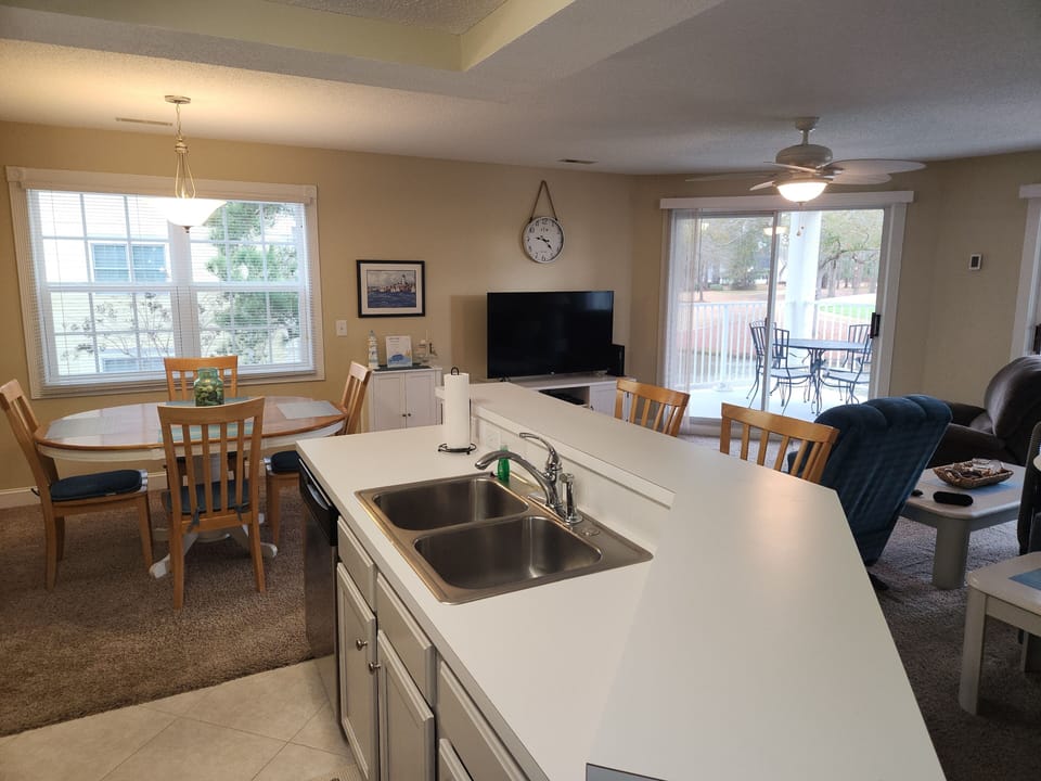 Open floor plan.