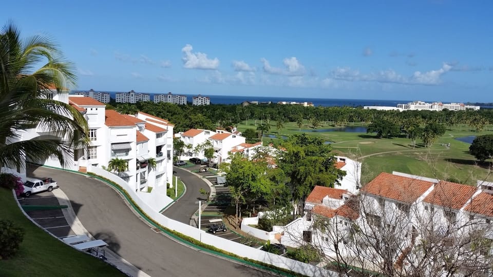 Breath taking resort view with a constant Atlantic ocean breeze.