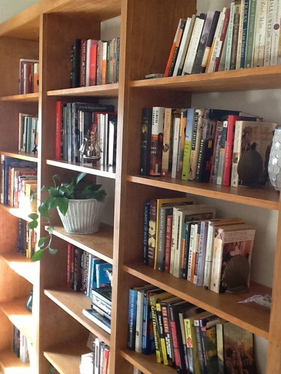Enjoy a book from the library