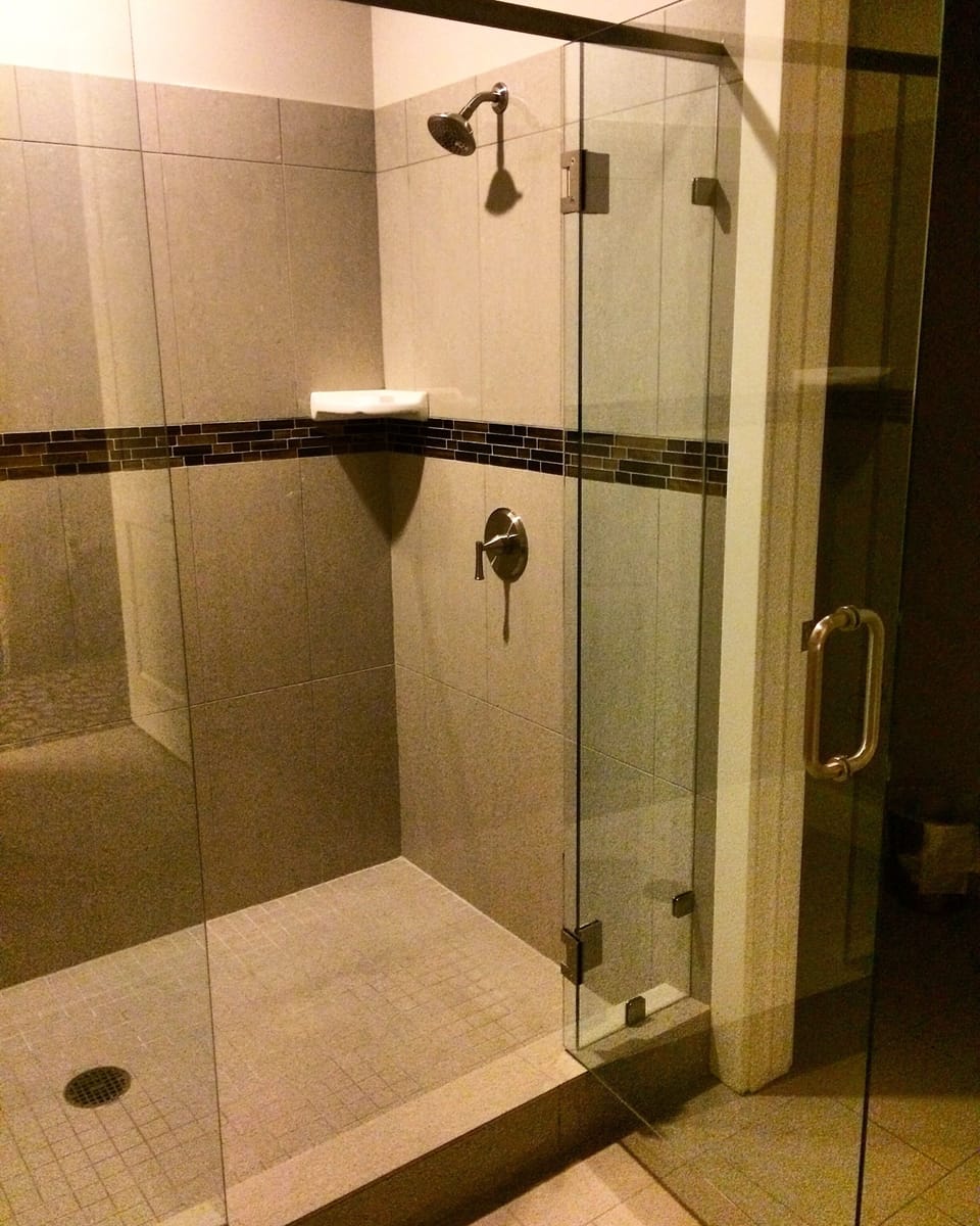 Double-Headed Shower in the Master as well as a Jacuzzi Bathtub