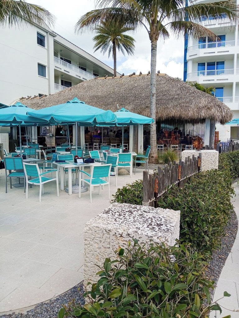 Nearby Tiki Bar (at the Beach)