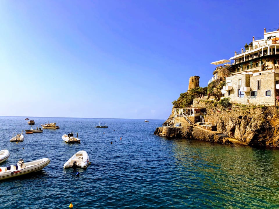 The beach is just 50
Meters from the villa