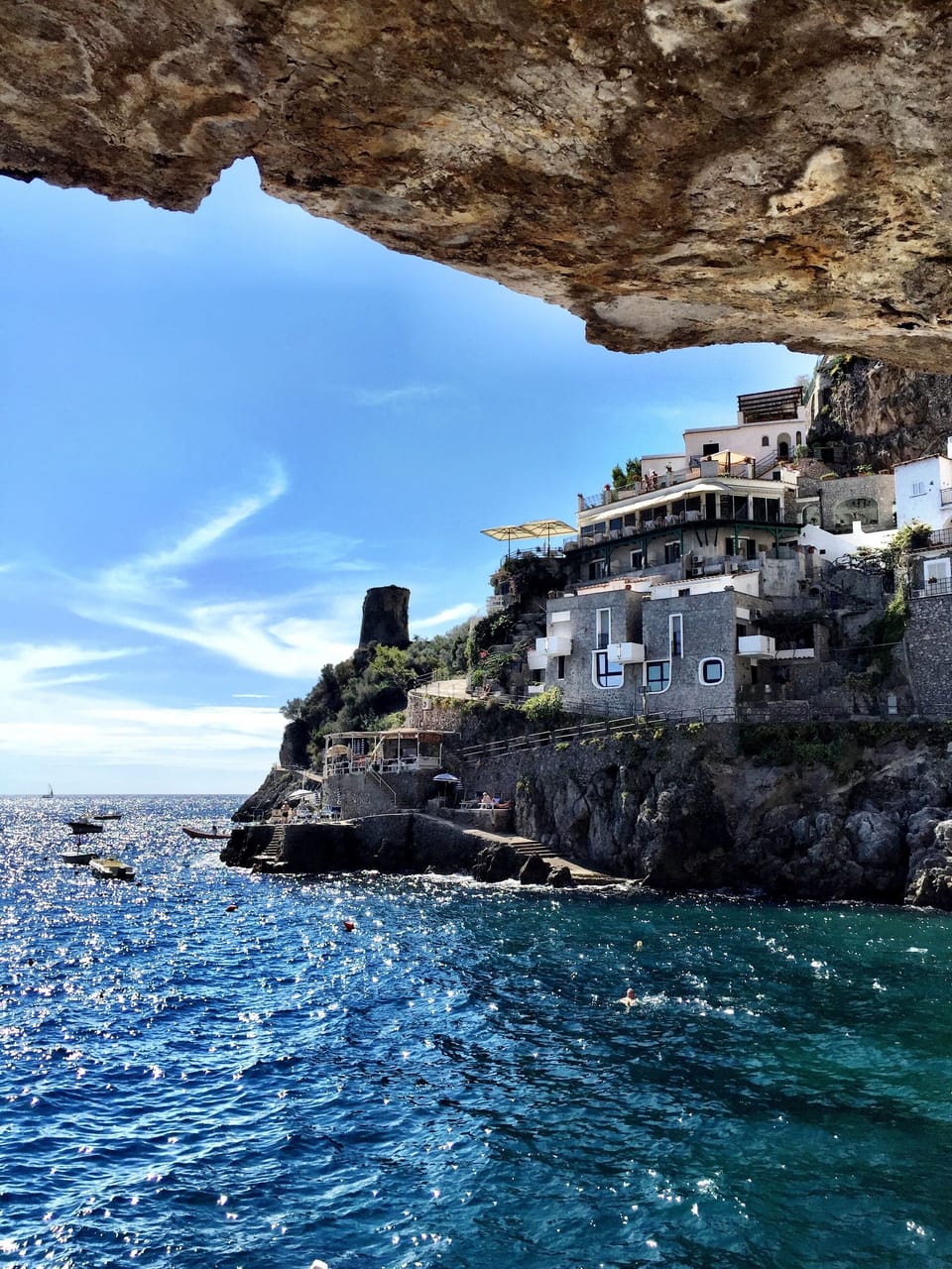 Marina di Praia...
50
Meters from villa 