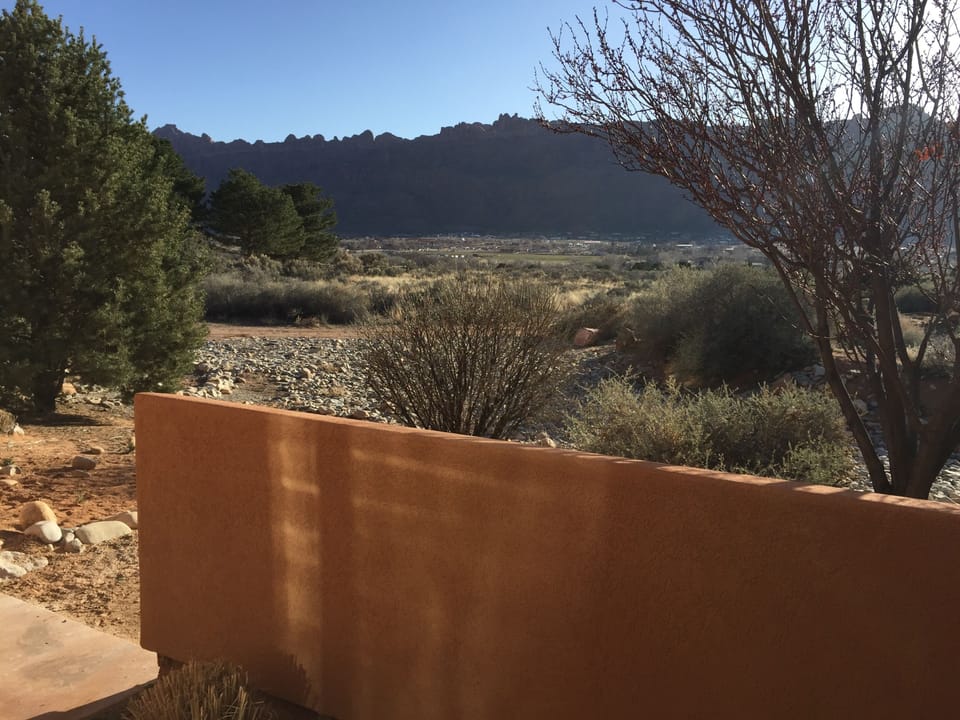 View from the back Patio
