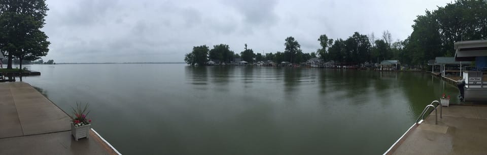 Panoramic of our cove