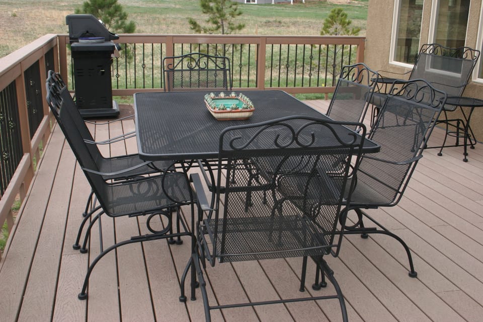 Large trex deck