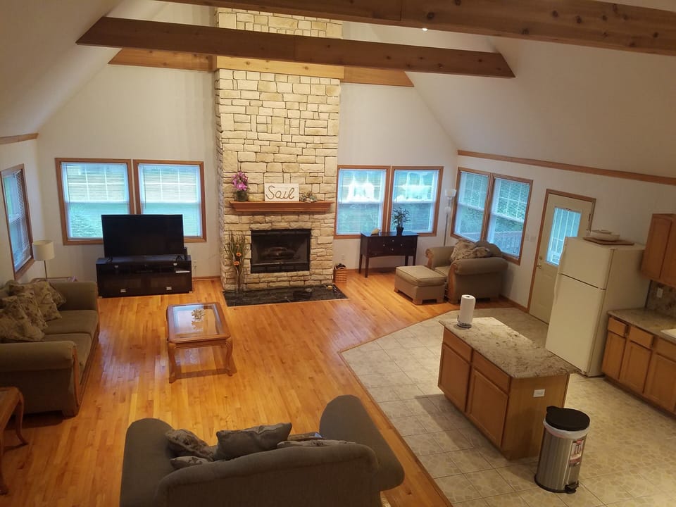 Great room, gas fireplace.