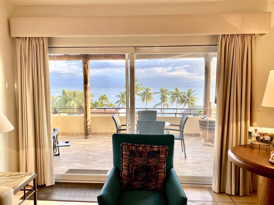 View of Ocean from Living Area