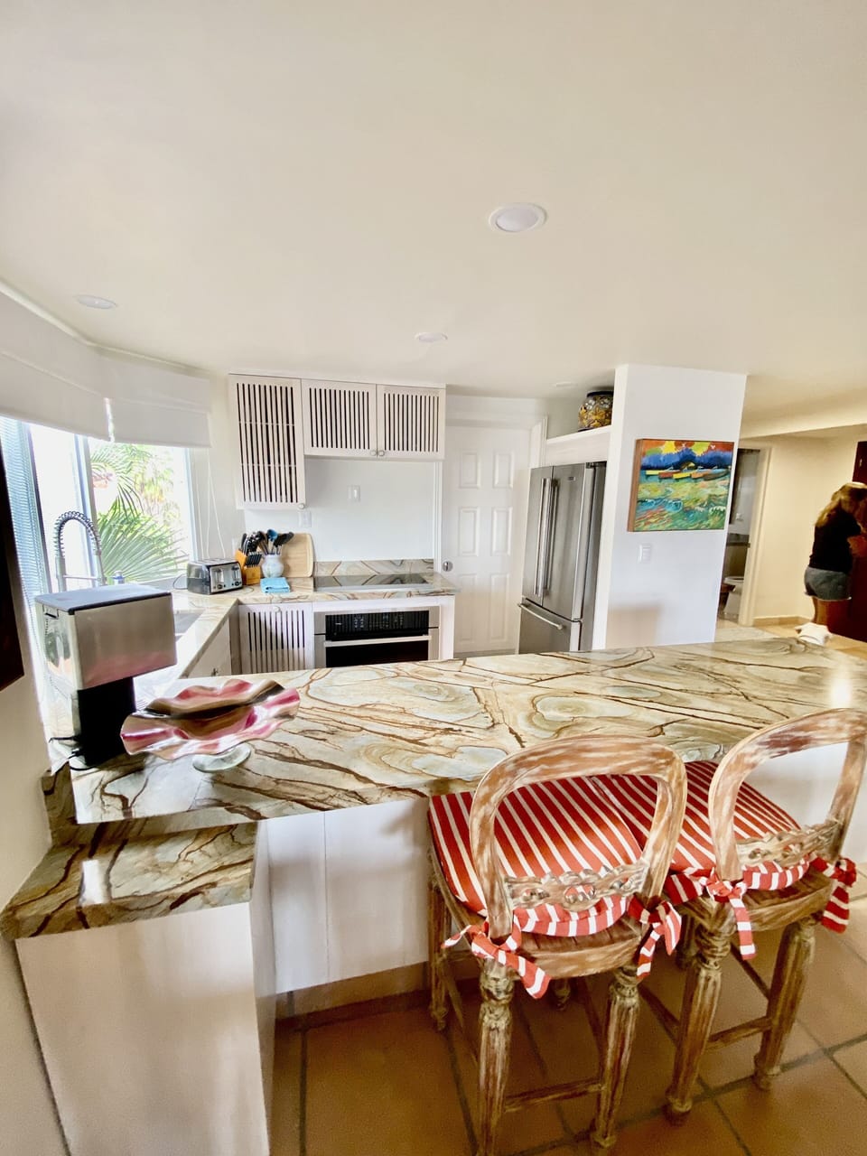 Kitchen with Stainless Steel Appliances 