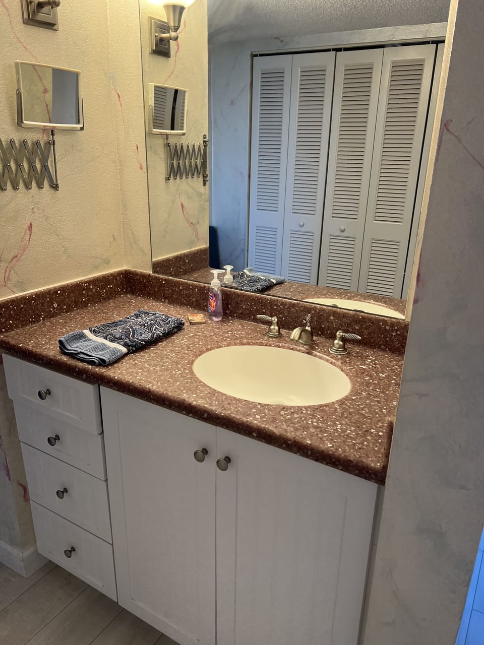 Vanity in Master Bedroom 