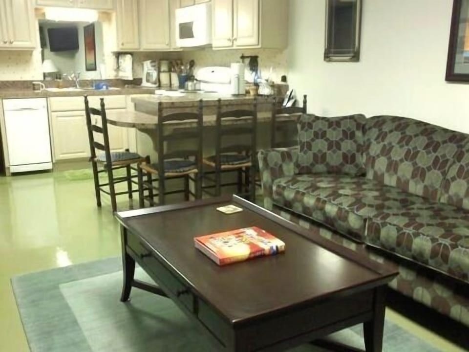 Lower level fully appointed kitchen with den.