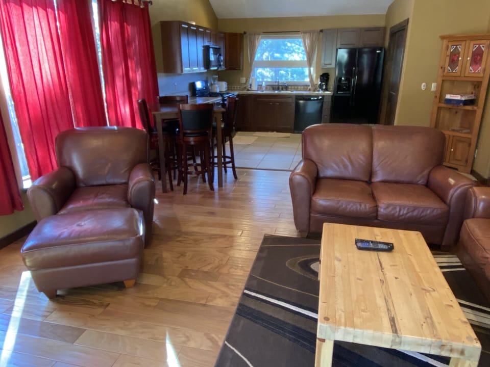 Large, open concept living space.