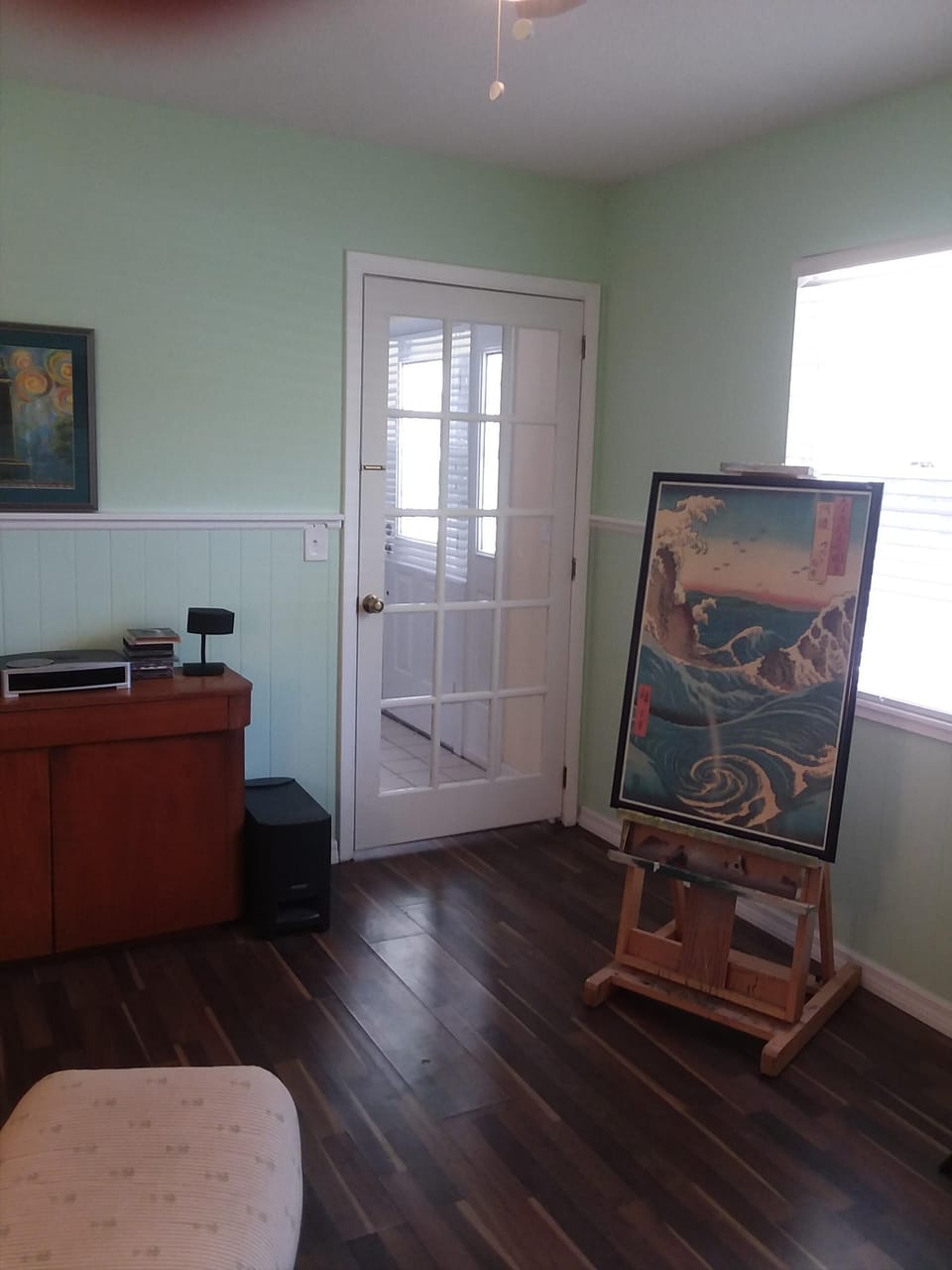 Music room -- art too.